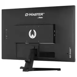 Монитор IIYAMA G2770QSU-B6, 27", Gaming monitor, Fast IPS panel, 16:9, WQHD 2560 x 1440, 400 cd/m2, 1200:1, 80M:1, 0.2ms MPRT, 180Hz, Blue light reducer, Flicker free, FreeSync, HDMI, DisplayPort, 4x USB, Audio out, Speakers, Tilt, VESA 100, Black
