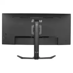 Монитор IIYAMA GCB3481WQSU-B1, 34", Gaming Curved monitor, VA panel, AG, 21:9, UWQHD 3440x1440, 500cd/m2, 4000:1, 0.3ms, 180Hz, FreeSync Premium, HDR 400, Flicker free, Blue light reducer, 2x HDMI, 2x DP, 4x USB, Speakers, HAS, Tilt, VESA 100, Black