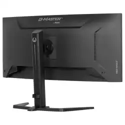 Монитор IIYAMA GCB3484WQSU-B1, 34", Gaming Curved monitor, VA panel, 21:9, UWQHD 3440x1440, 500cd/m2, 4000:1, 0.4ms, 180Hz, FreeSync Premium, HDR400, Flicker free, Blue light reducer, PbP, 2x HDMI, DP, 4x USB, Audio out, Speakers, HAS, Tilt, VESA 100, Black