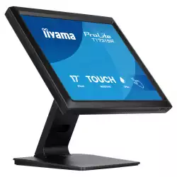 Монитор IIYAMA T1731SR-B2S, 17 inch, Touch monitor, Serial resistive technology, TN panel, AG, 5:4, 1280 x 1024, 250cd/m2, 1000:1, 5ms, IP54 Front, VGA, HDMI, DP, Audio, Speakers, Tilt, Face Up, VESA 100, Black