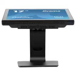 Монитор IIYAMA T1732MSC-B1SAG, 17", Touch monitor, Edge to edge glass, TN panel, AntiGlare, 5:4, 1280 x 1024, 250cd/m2, 1000:1, 5ms, Projective capacitive, VGA, HDMI, DisplayPort, Audio in, Speakers, IP54 Front, OSD key lock, Tilt, VESA 100, Black