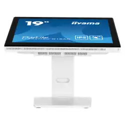 Монитор IIYAMA T1932MSC-W1SAG, 19", IPS panel, Anti-Glare, 10-points PCAP touch, 5:4, 1280 x 1024, 250cd/m2, 1000:1, 14ms, Edge to edge glass, IP54 Front, OSD key lock, VGA, HDMI, DP, Mini jack, Speakers, Tilt, VESA 100, White