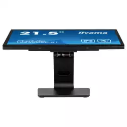 Монитор IIYAMA T2238MSC-B1, 21.5", 10- point bonded PCAP, IPS panel, 16:9, FHD 1920 x 1080, 600cd/m2, 1000:1,5ms, IP1X Front, 7H, Blue light reducer, OSD key lock, HDMI, DisplayPort, 2x USB, Speakers, Portrait, Face Up, VESA 100, Black