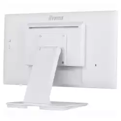 Монитор IIYAMA T2252MSC-W2AG, 21.5 inch, IPS panel, AG, 16:9, FHD 1920x1080, 250cd/m2, 1000:1, 5ms, 7H, 10-pts PCAP touch, Palm rejection, OSD key lock, Anti- fingerprint, HDMI, DP, 2x USB, Audio out, Speakers, Tilt, VESA, White