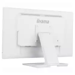 Монитор IIYAMA T2452MSC-W1AG, 24 inch, IPS panel, AG, FHD 1920x1080, 400cd/m2, 1000:1, 5ms, 10-pts PCAP touch, HDMI, DP, 2x USB, Audio out, Speakers, OSD key lock, Anti-fingerprint, Tilt, VESA 100, White