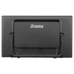 Монитор IIYAMA T2455MSC-B1, 23.8" IPS Panel, Projective Capacitive 10 points touch, 16:9, 1920x1080, 5ms, 350cd/m2, 1000:1, Anti-Fingerprint, 7H, Palm rejection, Webcam and Microphone, Blue light reducer, Flicker free, HDMI, DisplayPort, 2x USB, Speakers, Tilt, VESA 100, Black