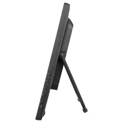 Монитор IIYAMA T2455MSC-B1, 23.8" IPS Panel, Projective Capacitive 10 points touch, 16:9, 1920x1080, 5ms, 350cd/m2, 1000:1, Anti-Fingerprint, 7H, Palm rejection, Webcam and Microphone, Blue light reducer, Flicker free, HDMI, DisplayPort, 2x USB, Speakers, Tilt, VESA 100, Black