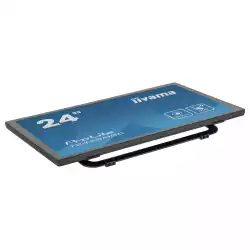 Монитор IIYAMA T2455MSC-B1, 23.8" IPS Panel, Projective Capacitive 10 points touch, 16:9, 1920x1080, 5ms, 350cd/m2, 1000:1, Anti-Fingerprint, 7H, Palm rejection, Webcam and Microphone, Blue light reducer, Flicker free, HDMI, DisplayPort, 2x USB, Speakers, Tilt, VESA 100, Black
