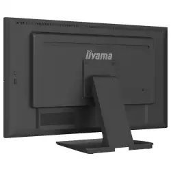 Монитор IIYAMA T2752MSC-B1, 27", IPS panel, Anti-Fingerprint, 7H, 16:9, 10-points PCAP touch, FHD 1920x1080, 400cd/m2, 1000:1, 5ms, 60Hz, OSD key lock, Flicker free, Blue light reducer, HDMI, DP, 2x USB, Mini jack, Speakers, Tilt, VESA 100, Black