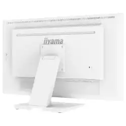 Монитор IIYAMA T2752MSC-W1, 27", IPS panel, Anti-Fingerprint, 7H, 16:9, 10-points PCAP touch, FHD 1920x1080, 400cd/m2, 1000:1, 5ms, 60Hz, OSD key lock, Flicker free, Blue light reducer, HDMI, DP, 2x USB, Mini jack, Speakers, Tilt, VESA 100, White