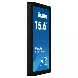 Монитор IIYAMA TF1633MSC-B1, 15.6", Open Frame, IPS panel, 16:9, 1920x1080, 450 cd/m2, 1000:1, 5ms, 10-points PCAP, IP54 Front, OSD key lock, Blue light reducer, Palm rejection, HDMI, DisplayPort, 2x USB, Tilt, Speakers, VESA 100, Black