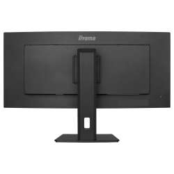 Монитор IIYAMA XCB3494WQSU-B1, 34", Curved VA panel, AG, 21:9, UWQHD 3440 x 1440, 350cd/m2, 3000:1, 0.4ms, 120Hz, FreeSync Premium, Flicker free, Blue light reducer, 2x HDMI, DP, 4x USB, Audio out, HAS, Swivel, Tilt, Pivot, VESA 100, Black