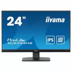 Монитор IIYAMA XU2493HS-B6 23.8" IPS LED Panel, AG, 16:9, FHD 1920x1080, 100Hz, 0.5ms, 250cd/m2, 1300:1, 80M:1, HDMI, DisplayPort, Speakers, Flicker free, Blue light reducer, Adaptive Sync, Tilt, VESA 100, Black