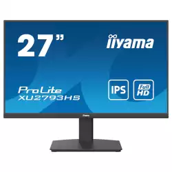 Монитор IIYAMA XU2793HS-B7, 27", IPS panel, Anti-Glare, 16:9, FHD 1920x1080, 300cd/m2, 1300:1, 80M:1, 1ms, 100Hz, HDMI, DisplayPort, Audio out, Speakers, Flicker free, Adaptive Sync, i-style Colour, Tilt, VESA 100, Black
