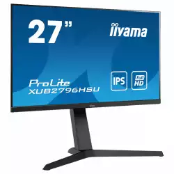 Монитор IIYAMA XUB2796HSU-B1 27 inch IPS LED Panel, 1920x1080, 75Hz, 1ms, 250cd/m2, HDMI, DisplayPort, 2xUSB, speakers, Height adjustment, Pivort, ultra slim, AMD FreeSync