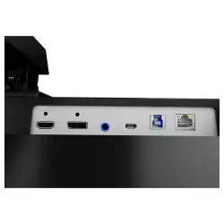 Монитор IIYAMA XUB3293UHSN-B5, 31.5", IPS panel, AntiGlare, 3-side borderless, 16:9, 4K UHD 3840x2160, 350cd/m2, 1000:1, 60Hz, 4ms, Blue light reducer, Flicker free, i- Style Colour, KVM, HDMI, DP, USB-C, LAN, 2x USB, Audio out, Speakers, HAS, Swivel, Tilt, Pivot, VESA 100, Black