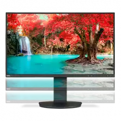 Монитор NEC EA271Q black 27 inch LED, IPS panel, 3-sided narrow bezel, resolution 2560x1440 QHD , DisplayPort, Displayport, HDMI, DVI, USB Type C, Docking, 150mm HAS, productcode: 60004303