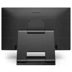 Монитор Philips 222B9TA/00, 21.5" VA LED panel, 10-points PCAP touch, 7H, 16:9, FHD 1920x1080, 250cd/m2, 3000:1, 60Hz, 2ms, IP65 front, VGA, DVI-D, DP, HDMI, Audio in, Audio out, Speakers, HAS, Tilt, Folding angle, VESA 100, Black