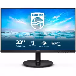 Монитор Philips 222V8LA/00 21.5 inch LED, VA panel, 16:9, 1920x1080, 4ms, 250cd/m2, 3000:1, Displayport, VGA, HDMI, speakers