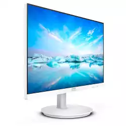 Монитор Philips 241V8AW/00, 23.8", IPS panel, 16:9, AG, FHD 1920x1080, 250cd/m2, 1000:1, 4ms, 75Hz, Flicker-free, Low Blue, Adaptive Sync, EasyRead, VGA, HDMI, Audio Out, Speakers, Tilt, VESA 100, White