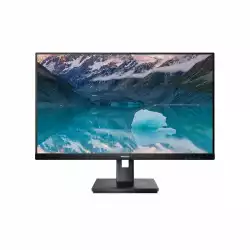 Монитор Philips 242S9JML/00, 23.8" VA LCD Panel, 1920x1080, 16:9, 4ms, 75Hz, 300cd/m2, 3000:1, 50000000:1, Smart Image, Flicker-free, Low Blue, VGA, DVI-D, HDMI, HDCP, DisplayPort, USB 3.2, Speakers, HAS, Swivel, Tilt, Pivot, VESA, Black