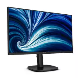 Монитор Philips 24B2N3200J/00, 23.8", IPS panel, AG, 3H, 16:9, FHD 1920x1080, 300 cd/m2, 1500:1, 50M:1, 120Hz, 4ms, SoftBlue, SmartImage, Flicker Free, sRGB, VGA, HDMI, DisplayPort, 4x USB 3.2, Audio in / out, HAS, Swivel, Pivot, Tilt, Speakers, VESA 100, Energy class C, Black