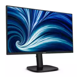 Монитор Philips 24B2U3301D/00, 23.8", IPS panel, AG, 3H, 16:10, WUXGA 1920x1200, 300cd/m2, 1500:1, 50M:1, 100Hz, 4ms, SoftBlue, SmartImage, Flicker-Free, sRGB, Docking, HDMI, DP, USB-C, LAN, 4x USB, HBR3, Audio out, Speakers, HAS, Swivel, Tilt, Pivot, VESA 100, Energy class C, Black