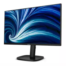 Монитор Philips 24B2U3301D/00, 23.8", IPS panel, AG, 3H, 16:10, WUXGA 1920x1200, 300cd/m2, 1500:1, 50M:1, 100Hz, 4ms, SoftBlue, SmartImage, Flicker-Free, sRGB, Docking, HDMI, DP, USB-C, LAN, 4x USB, HBR3, Audio out, Speakers, HAS, Swivel, Tilt, Pivot, VESA 100, Energy class C, Black