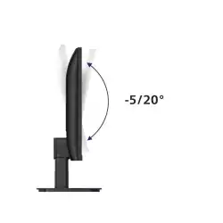 Монитор Philips 24E1N1200A/00, 23.8", IPS WLED panel, AG, FHD 1920 x1080, 16:9, 120Hz, 1ms, 300 cd/m2, 1500:1, 3H, sRGB, Flicker Free, Low Blue Mode, Adaptive Sync, VGA, HDMI, DisplayPort, Audio out, Speakers, Tilt, VESA 100, Black