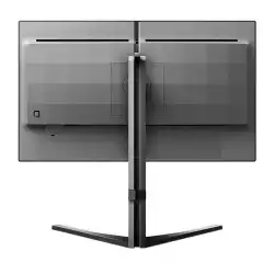 Монитор Philips 25M2N5200U/00, 24.5", EVNIA gaming monitor, IPS panel, AG, 16:9, FHD 1920x1080, 390Hz, 0.3ms, 400cd/m2, HDR 400, 1000:1, sRGB, Smart Image game, Stark Shadow Boost, Adaptive Sync, 2x HDMI, DP, Audio out, HAS, Swivel, Tilt, Pivot, VESA 100, Black