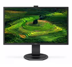 Монитор Philips 271B8QJKEB/00 27", IPS panel, 16:9, 1920x1080, 5ms, 250cd/m2, VGA, DVI, Displayport, HDMI, 2xUSB, Speakers, Height adjustment, Web Camera 2MP