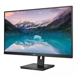 Монитор Philips 275S9JML/00, 27" VA LCD Panel, Anti-Glare, 2560x1440, 16:9, 4ms, 75Hz, 300cd/m2, 4000:1, 50M:1, SmartImage, Flicker-free, Low Blue, HDMI, HDCP, DP, 2x USB 3.2, Speakers, HAS, Swivel, Tilt, Pivot, VESA 100, Black