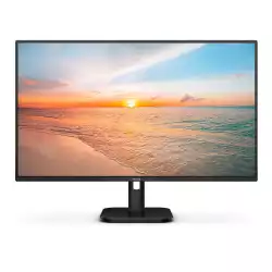 Монитор Philips 27E1N1100A/00, 27", IPS WLED panel, AG, FHD 1920 x1080, 16:9, 100Hz, 1ms, 250 cd/m2, 1300:1, sRGB, Flicker Free, Low Blue Mode, EasyRead, VGA, HDMI, Audio In/Out, Speakers, Tilt, VESA 100, Black