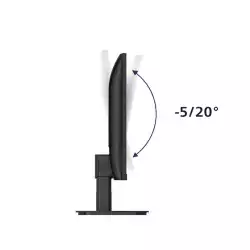 Монитор Philips 27E1N1200A/00, 27", IPS WLED panel, AG, 16:9, FHD 1920 x1080, 300cd/m2, 1500:1, 120Hz, 1ms, SoftBlue, Flicker Free, sRGB, Adaptive Sync, VGA, HDMI, DP, Audio Out, Speakers, Tilt, VESA 100, Black