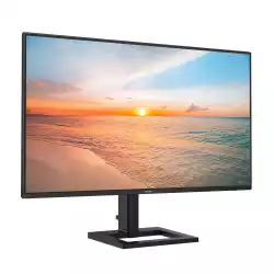 Монитор Philips 27E1N1300AE/00, 27", IPS WLED panel, AG, FHD 1920 x1080, 16:9, 100Hz, 1ms, 250 cd/m2, 1300:1, sRGB, Flicker Free, Low Blue Mode, EasyRead, HDMI, USB-C, 2x USB, Audio Out, Speakers, Tilt, HAS, VESA 100, Black