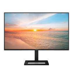 Монитор Philips 27E1N1300AE/00, 27", IPS WLED panel, AG, FHD 1920 x1080, 16:9, 100Hz, 1ms, 250 cd/m2, 1300:1, sRGB, Flicker Free, Low Blue Mode, EasyRead, HDMI, USB-C, 2x USB, Audio Out, Speakers, Tilt, HAS, VESA 100, Black