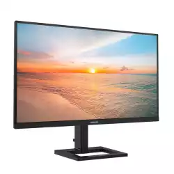 Монитор Philips 27E1N1900AE/00, 27", IPS WLED panel, AG, 4K UHD 3840x2160, 16:9, 60Hz, 4ms, 350 cd/m2, 1000:1, sRGB, HDR 10, Flicker Free, Low Blue Mode, EasyRead, 2x HDMI, USB-C 3.2, 2x USB, Audio Out, Speakers, HAS, Tilt, VESA 100, Black
