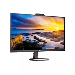 Монитор Philips 27E1N5600HE/00 27" Гейминг монитор, IPS Panel, 16:9, 2560x1440, 1ms, 75Hz, 300cd/m2, 1000:1, Anti Glare, 3H, HDMI, DisplayPort, 4x USB 3.2, USB-C 3.2, HAS, Pivot, Tilt, Web Camera and Microphone, Speakers, VESA 100, Black