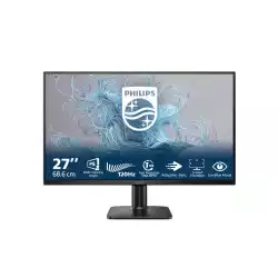 Монитор Philips 27E2N1110/00, 27", IPS WLED panel, AG, 3H, FHD 1920 x1080, 16:9, 120Hz, 4ms, 300 cd/m2, 1500:1, Adaptive Sync, Flicker-Free, Low Blue Mode, EasyRead, VGA, HDMI, Tilt, VESA 100, Black