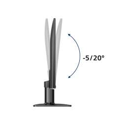 Монитор Philips 27E2N1500L/00, 27", IPS panel, AG, 3H, QHD 2560 x1440, 16:9, 4ms, 75Hz, 300cd/m2, 1000:1, HDR 10, Adaptive Sync, Flicker-Free, Low Blue Mode, HDMI, DP, Tilt, VESA 100, Energy class C, Black