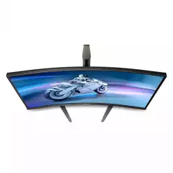 Монитор Philips 27M1C5200W/00 27 inch Evnia gaming monitor, Curved VA Panel, AG, 240Hz, 1920x1080, 4ms, 300cd/m2, 3000:1, Low Input Lag, SmartImage game, sRGB, 2x HDMI, DisplayPort, Audio Out, HAS, Swivel, Tilt, VESA 100, Black