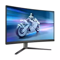 Монитор Philips 27M2C5200W/00, 27" Evnia curved gaming monitor, Fast VA panel, 16:9, FHD 1920x1080, 300cd/m2, 4000:1, 280Hz, 0.3ms, HDR 10, Adaptive Sync, Low Input Lag, sRGB, Flicker-free, 2x HDMI, DisplayPort, Audio Out, HAS, Swivel, Tilt, VESA 100, Black Монитор Philips 27M2C5200W/00, 27" Evnia curved gaming monitor, Fast VA panel, 16:9, FHD 1920x1080, 300cd/m2, 4000:1, 280Hz, 0.3ms, HDR 10, Adaptive Sync, Low Input Lag, sRGB, Flicker-free, 2x HDMI, DisplayPort, Audio Out, HAS, Swivel, Tilt, VESA 100, Black