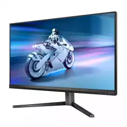 Монитор Philips 27M2N5500/00, 27", Evnia gaming monitor, IPS panel, AG, 16:9, QHD 2560x1440, 350cd/m2, 1200:1, 0.5ms, 180Hz, HDR400, Flicker-free, Low Blue Mode, Free Sync, Low Input Lag, 2x HDMI, DP, Audio Out, HAS, Swivel, Tilt, Pivot, VESA 100, Black
