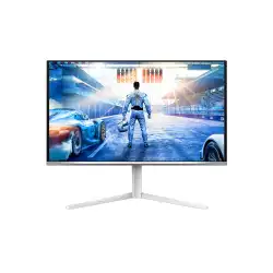 Монитор Philips 27M2N6501L/00, 26.5 inch QD OLED panel, AG, QHD 2560x1440, 400cd/m2, 1.5M:1, 240Hz, sRGB, DCIP3, HDR 10, G-SYNC, Low Input Lag, SoftBlue, MultiView, 2x HDMI, DP, 2x USB, Audio out, HAS, Swivel, Tilt, Pivot, VESA, White