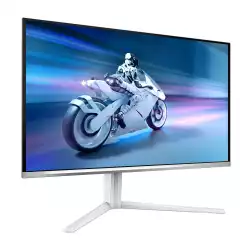 Монитор Philips 27M2N6501L/00, 26.5 inch QD OLED panel, AG, QHD 2560x1440, 400cd/m2, 1.5M:1, 240Hz, sRGB, DCIP3, HDR 10, G-SYNC, Low Input Lag, SoftBlue, MultiView, 2x HDMI, DP, 2x USB, Audio out, HAS, Swivel, Tilt, Pivot, VESA, White