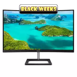 Монитор Philips 325E1C/00 31.5" LED, VA panel, Curved Monitor, 16:9, 2560x1440, 4ms, 250cd/m2, Display port, HDMI, VGA                          