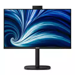 Монитор Philips 32B2U3601H/00, 31.5" IPS WLED panel, AG, 16:9, 2K QHD 2560x1440, 350cd/m2, 1000:1, 4ms, 100Hz, SoftBlue, SmartImage, Adaptive Sync, USB-C, HDMI, DisplayPort, 4x USB, LAN, HBR3, DP out, Speakers, HAS, Swivel, Tilt, Pivot, Windows Hello Web Cam, VESA 100, Black