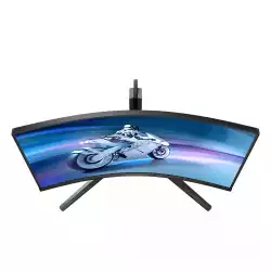 Монитор Philips 32M2C5500W/00, 31.5", VA W-LED panel, Evnia Curved Monitor, 16:9, AG, 2K QHD 2560x1440, 500cd/m2, 4000:1, 144Hz, 0.5ms, DisplayHDR 400, FreeSync Premium Pro, EasyRead, sRGB, 2x HDMI, 2x DP, 4x USB, Audio Out, PIP / PBP, HAS, Swivel, Tilt, VESA 100, Black