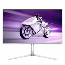 Монитор Philips 32M2N8900/00, 31.5" EVNIA gaming monitor, QD OLED panel, 16:9, AR, 4K UHD 3840x2160, 450cd/m2, 1.5M:1, 0.03ms, 240Hz, DisplayHDR True Black 400, Ambiglow, Adaptive sync, Flicker-free, 2x HDMI, DP, USB-C, 2x USB, Audio out, KVM, Speakers, HAS, Swivel, Tilt, VESA100, White