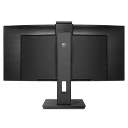 Монитор Philips 346P1CRH/00 34 inch WLED, VA Panel, 1500R Curved, 4ms, 3440x1440, 100Hz, 3000:1, 500 cd/m2, HDMI, Displayport, USB-C 3.2 Gen 2, 4xUSB 3.2, Speakers, Swivel, Height Adj., VESA, DisplayHDR 400, KVM, Build-in-Webcam